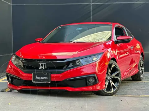 Honda Civic Turbo Plus Aut usado (2019) color Rojo precio $398,000