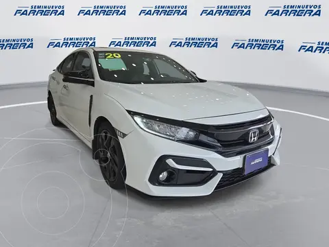 Honda Civic Touring Aut usado (2020) color Blanco precio $370,000