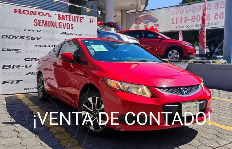 Honda Civic Coupe EX 1.8L usado (2013) color Rojo precio $192,000