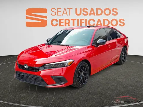 Honda Civic Sport usado (2022) color Rojo precio $469,900