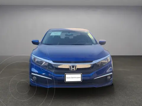 Honda Civic i-Style Aut usado (2020) color Azul financiado en mensualidades(enganche $115,284 mensualidades desde $5,502)