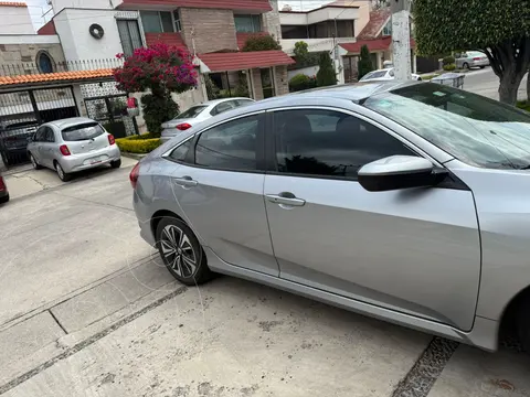 Honda Civic Turbo Aut usado (2017) color Gris precio $298,000