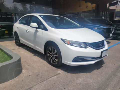 Honda Civic EX 1.8L usado (2013) color Blanco precio $179,000