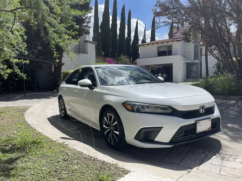 Honda Civic i-Style usado (2022) color Blanco Platinado precio $450,000