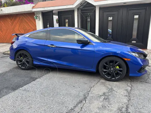 Honda Civic Coupe Sport Plus Aut usado (2019) color Azul Deportivo precio $320,000