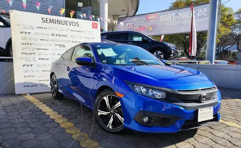 Honda Civic Coupe Turbo Aut usado (2018) color Azul precio $423,000