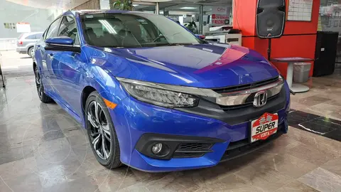 Honda Civic Touring Aut usado (2018) color Azul precio $338,000