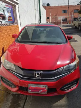 Honda Civic Coupe EX 1.8L usado (2014) color Rojo precio $210,000
