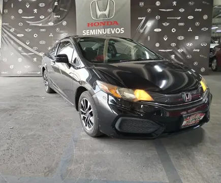 Honda Civic Coupe EX 1.8L Aut usado (2014) color Negro precio $249,000