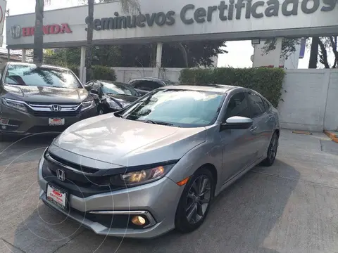 Honda Civic Turbo Plus Aut usado (2020) color Plata precio $348,000