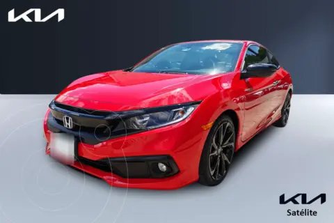 Honda Civic Coupe Turbo Aut usado (2020) color Rojo precio $499,000