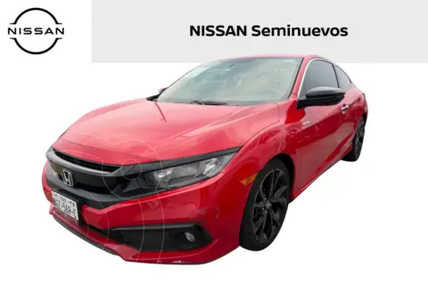 Honda Civic Turbo Plus Aut usado (2020) color Rojo precio $365,000