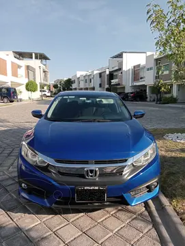 Honda Civic Coupe EX 1.8L Aut usado (2018) color Azul precio $320,000
