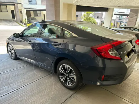 Honda Civic Turbo Aut usado (2017) color Azul precio $215,000