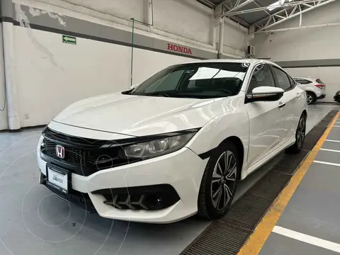 Honda Civic Turbo Plus Aut usado (2016) color Blanco precio $309,000