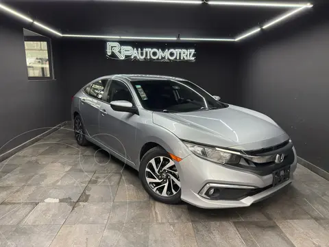 Honda Civic i-Style Aut usado (2020) color Plata Lunar precio $325,000