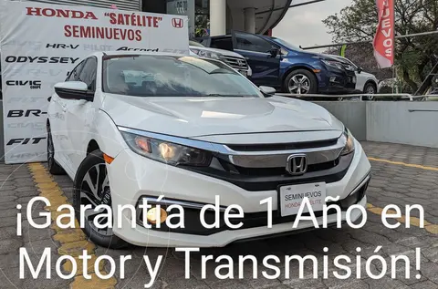 Honda Civic i-Style Aut usado (2020) color Blanco precio $318,000