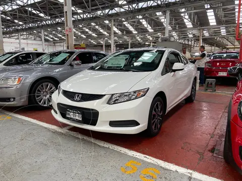 Honda Civic Coupe EX 1.8L Aut usado (2013) color Blanco precio $199,850