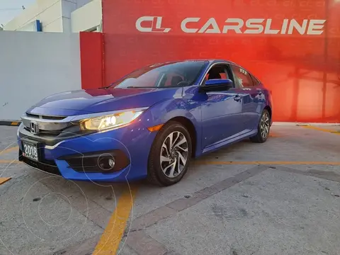 Honda Civic i-Style Aut usado (2018) color Azul financiado en mensualidades(enganche $100,550 mensualidades desde $9,970)