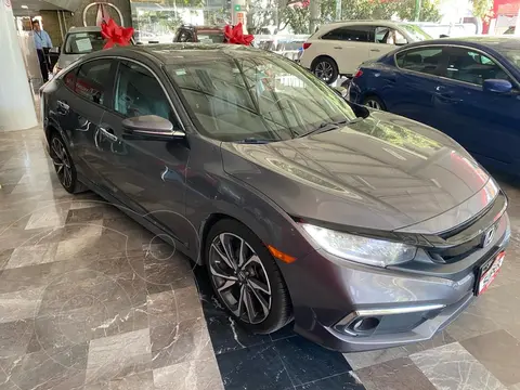 Honda Civic Touring Aut usado (2020) color Gris Oscuro precio $437,000