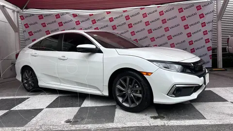 Honda Civic Turbo Plus Aut usado (2020) color Blanco precio $350,000