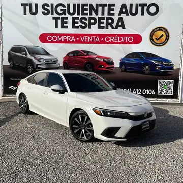 Honda Civic i-Style usado (2023) color Blanco Platino precio $399,900