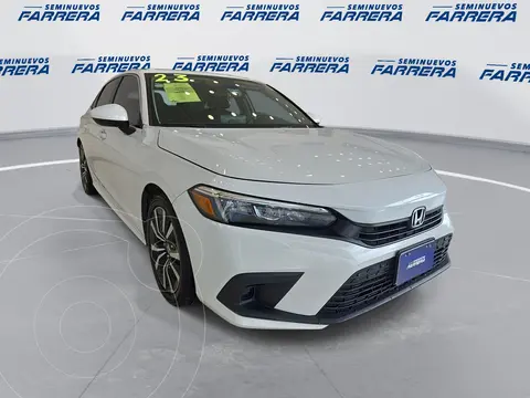 Honda Civic i-Style usado (2023) color Blanco precio $450,000