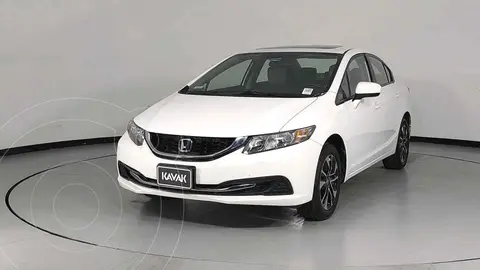 Honda Civic EX 1.8L Aut usado (2014) color Blanco precio $240,999