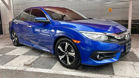 Honda Civic Touring Aut usado (2020) color Azul precio $370,000