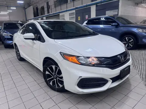 Honda Civic Coupe EX 1.8L Aut usado (2014) color Blanco precio $199,900