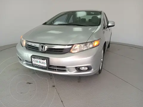 Honda Civic EXL 1.8L Aut usado (2012) color plateado precio $179,000