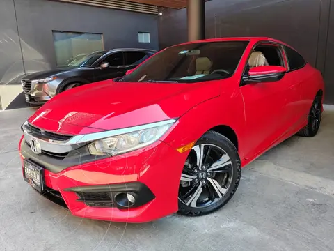 Honda Civic Coupe Turbo Aut usado (2018) color Rojo precio $395,000