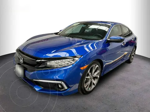 Honda Civic Touring Aut usado (2019) color Azul financiado en mensualidades(enganche $112,250 mensualidades desde $10,757)