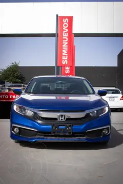 Honda Civic i-Style Aut usado (2020) color Azul financiado en mensualidades(enganche $83,000 mensualidades desde $8,162)