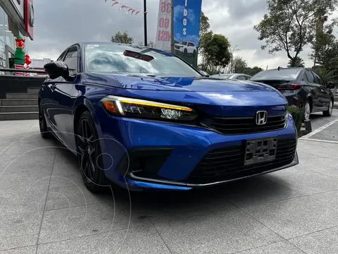 Honda Civic Sport usado (2022) color Azul financiado en mensualidades(enganche $188,100 mensualidades desde $7,914)