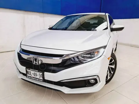 Honda Civic i-Style Aut usado (2020) color Blanco financiado en mensualidades(enganche $91,288 mensualidades desde $7,518)