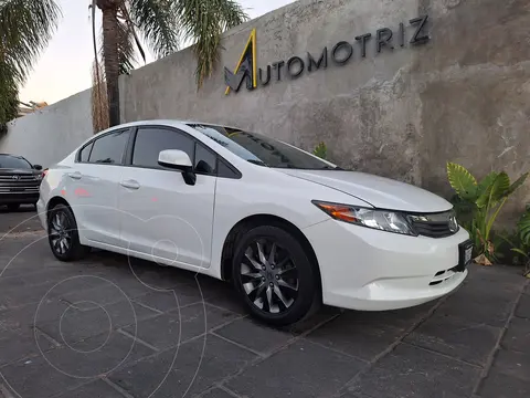 Honda Civic EX 1.8L usado (2012) color Blanco precio $165,000