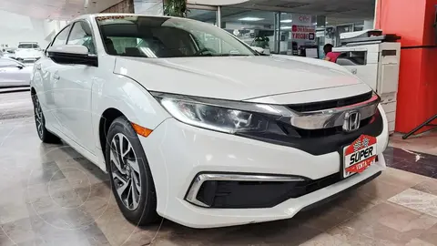 Honda Civic EX usado (2020) color Blanco financiado en mensualidades(enganche $102,410 mensualidades desde $4,309)