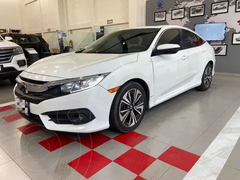 Honda Civic Turbo Aut usado (2017) color Blanco precio $348,000