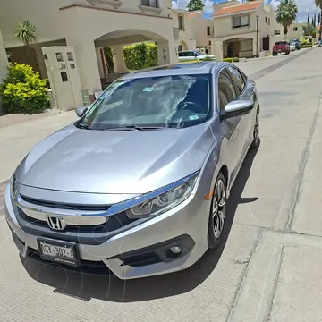 Honda Civic Turbo Plus Aut usado (2017) color Plata precio $249,000