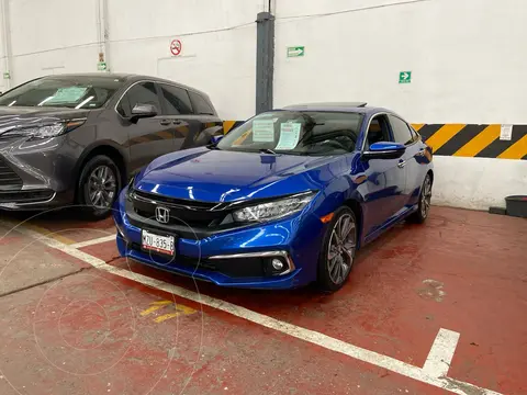 Honda Civic Touring Aut usado (2019) color Acero financiado en mensualidades(enganche $88,000 mensualidades desde $9,800)