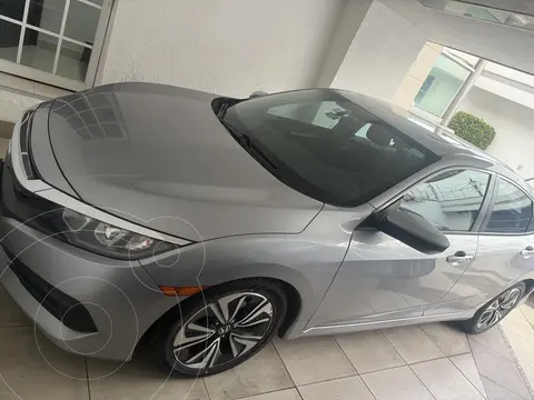 Honda Civic Turbo Aut usado (2017) color Gris precio $298,000