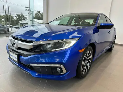 Honda Civic i-Style Aut usado (2020) color Azul financiado en mensualidades(enganche $70,180 mensualidades desde $7,960)