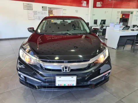 Honda Civic i-Style Aut usado (2019) color Negro financiado en mensualidades(enganche $78,120 mensualidades desde $9,892)