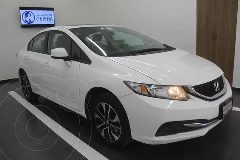 Honda Civic EX Aut usado (2013) color Blanco precio $199,000