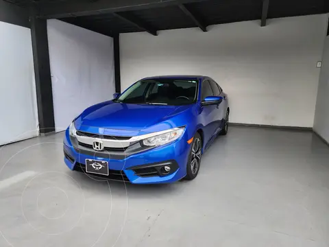 Honda Civic Turbo Plus Aut usado (2017) color Azul precio $354,000