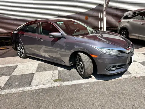 Honda Civic Turbo Plus Aut usado (2017) color Gris precio $270,000