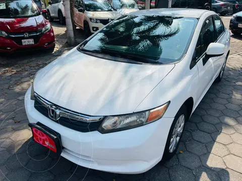 Honda Civic LX 1.8L Aut usado (2012) color Blanco precio $157,000
