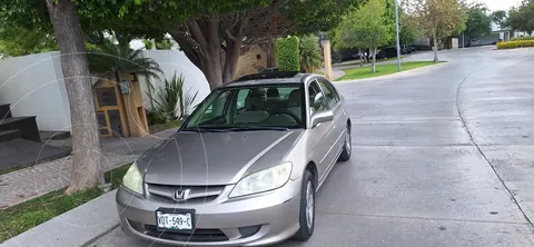 Honda Civic EX Aut usado (2005) color Bronce precio $88,900