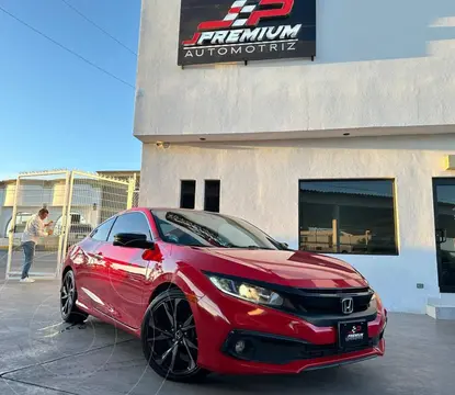 Honda Civic Coupe Turbo Aut usado (2019) color Rojo Camelia precio $378,000